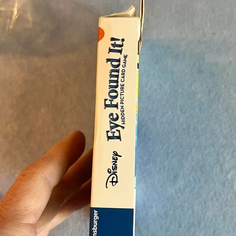Disney Eye Found It! Hidden Picture Card Game LIKE NEW